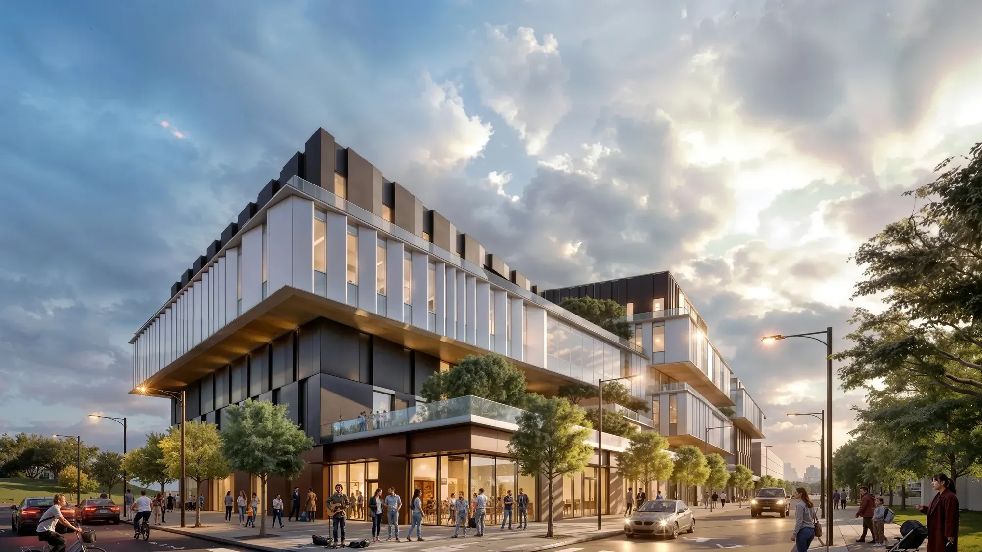 Architectural rendering of Convergence Point at The Point